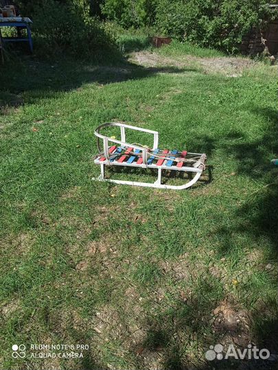 Детские зимние санки