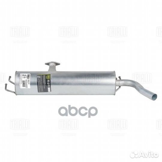 Глушитель Chery Tiggo (05) осн. (алюм. сталь)
