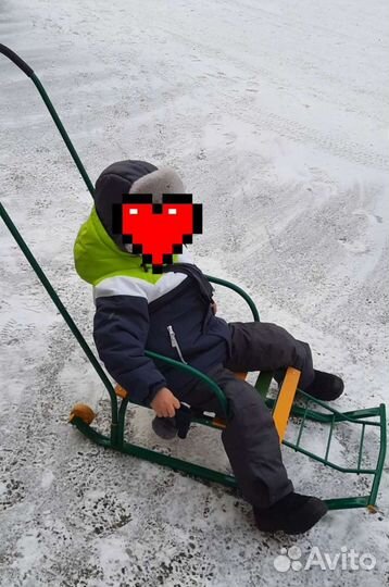 Санки на колесах