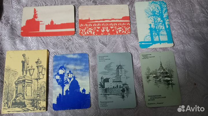 Календарики СССР