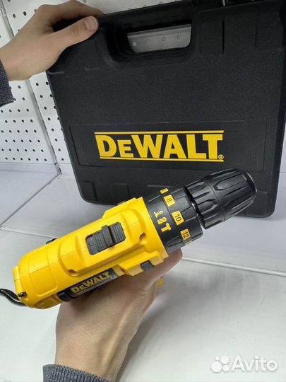 Шуруповерт DeWalt 48V с комплектом оснастки