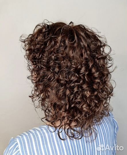 Биозавивка волос, прикорневой объем