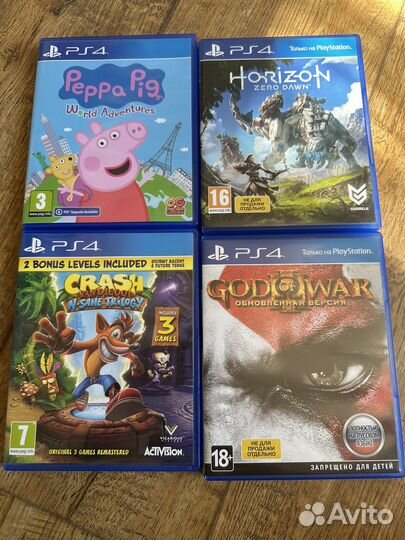 Игры для приставок ps4