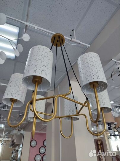 Люстра хрустальная новая