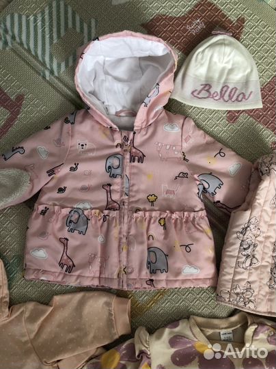 Пакет вещей на девочку 3-6 месяцев