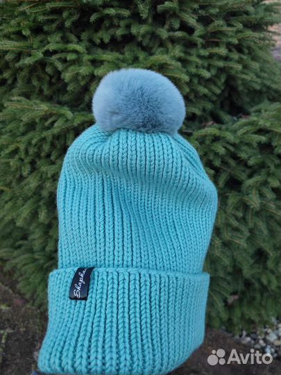 Шапки вязаные ручной работы для детей и взрослых