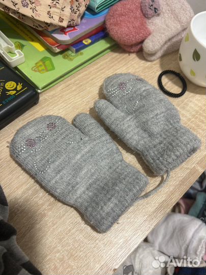 Варежки детские зимние