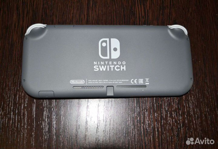 Nintendo switch lite серая