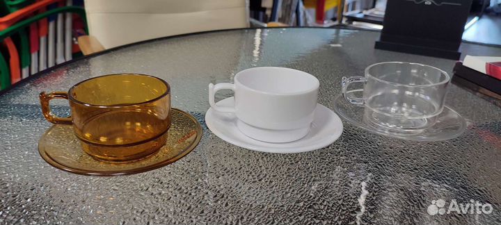Набор чайный/кофейный из поликарбоната