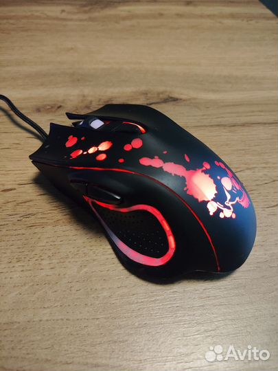 Мышь проводная Dexp Thanatos