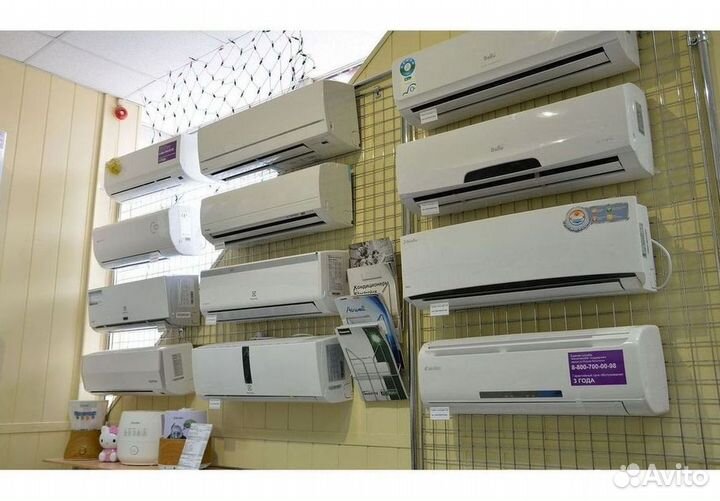 Сплит система с установкой