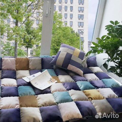 Матрас с подушками ручная работа