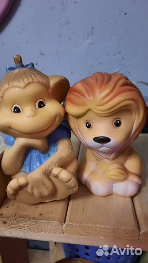 Резиновые игрушки СССР