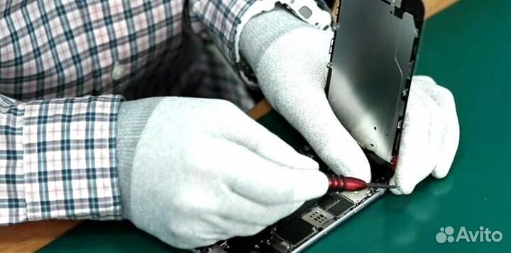 Ремонт iPhone, замена битого Стекла Экрана Дисплея