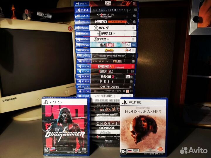 Игры для приставок PS5/Ghostrunner/House of ashes