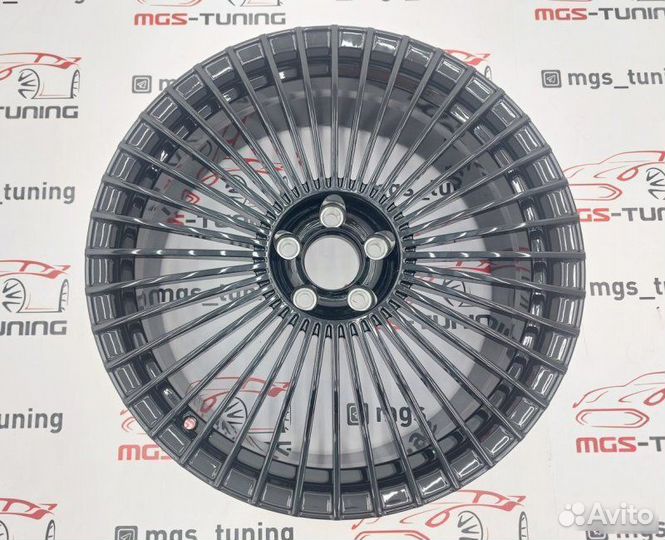 Кованый диск Mercedes Benz R20 черный