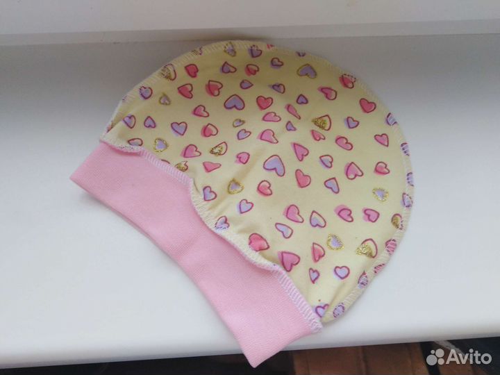 Шапочка для новорожденного, новая