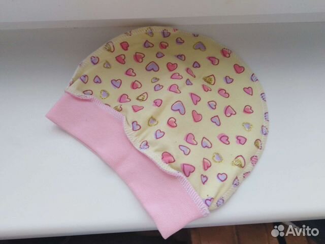 Шапочка для новорожденного, новая