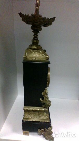 Часы антикварные,механические с боем,Франция.50см