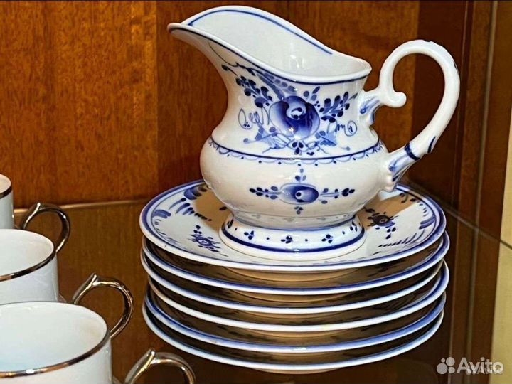 Кофейный набор Гжель