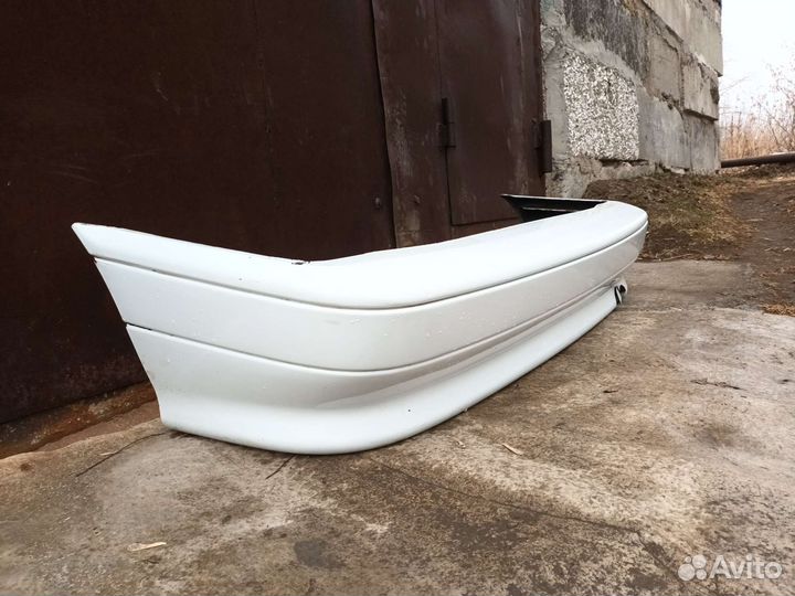 Бампер задний ваз 2114 белое облако