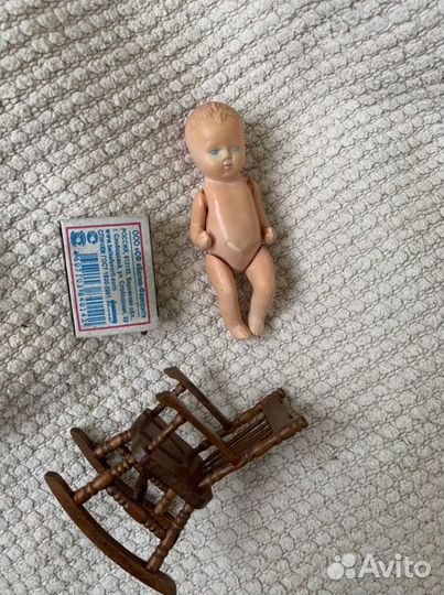 Кукла СССР.Пупс, целлулоид. 11 см