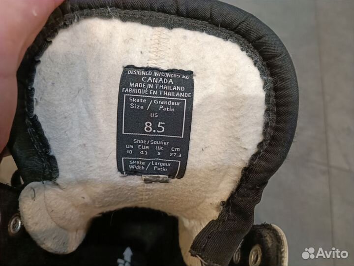 Коньки хоккейные reebok 43