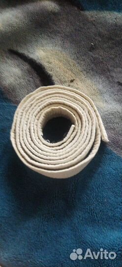 Белый пояс для кимоно