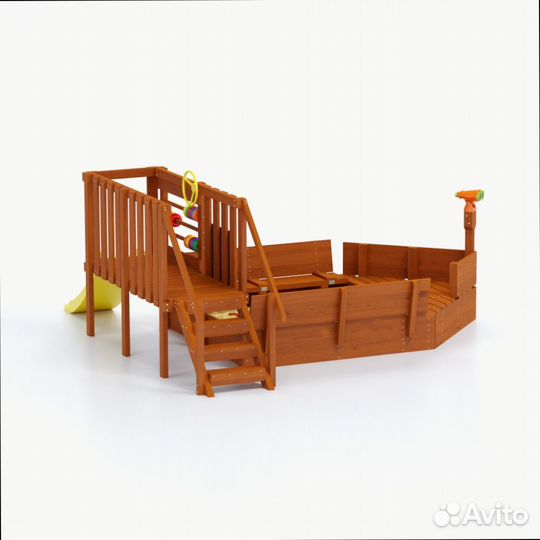 Игровая площадка Песочный дворик 4 с доставкой