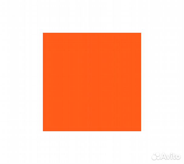 Фон на подвесе/тубе Экстра фон 1,6х5м мандарин