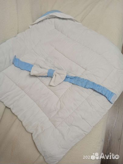 Конверт-одеяло зимний на выписку