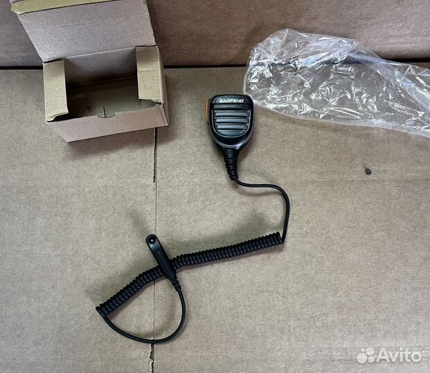 Тангента для рации влагозащищённая Baofeng