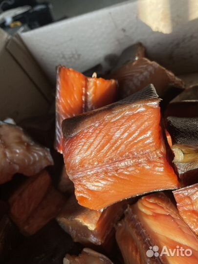 Кета холодного копчения