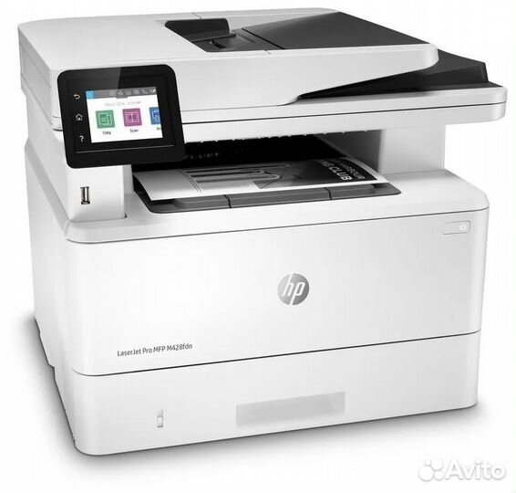 Мфу лазер. HP LaserJet Pro M428fdn, ч/б, А4, Wi-Fi