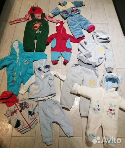 Детские вещи от 3 месяцев до 1,5 лет