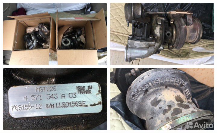 Турбины N63 BMW, F01 F02 F06 F07 F10 F12 F13