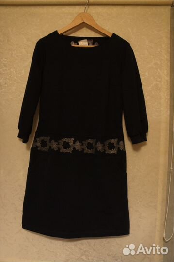 Платье новое повседневное темно-синее