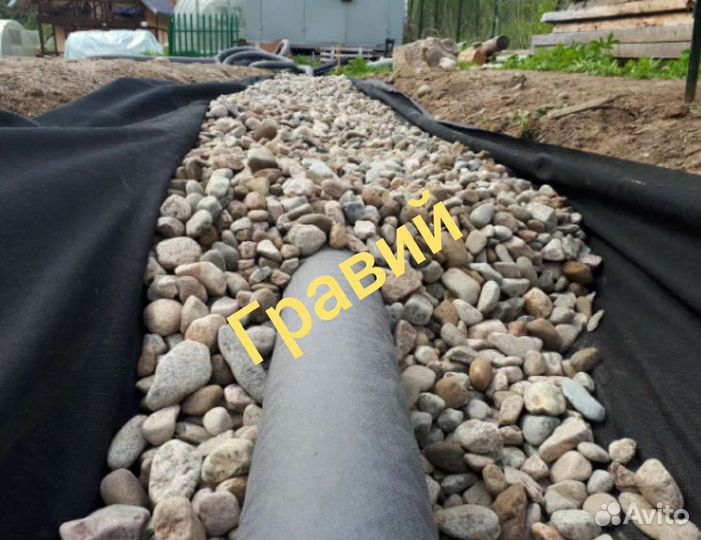 Гравий для дренажа