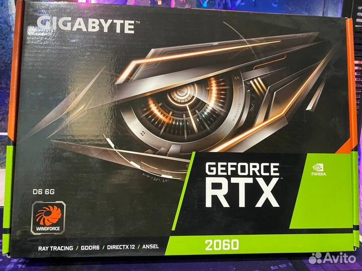 Видеокарта gtx 2060 6gb gigabyte