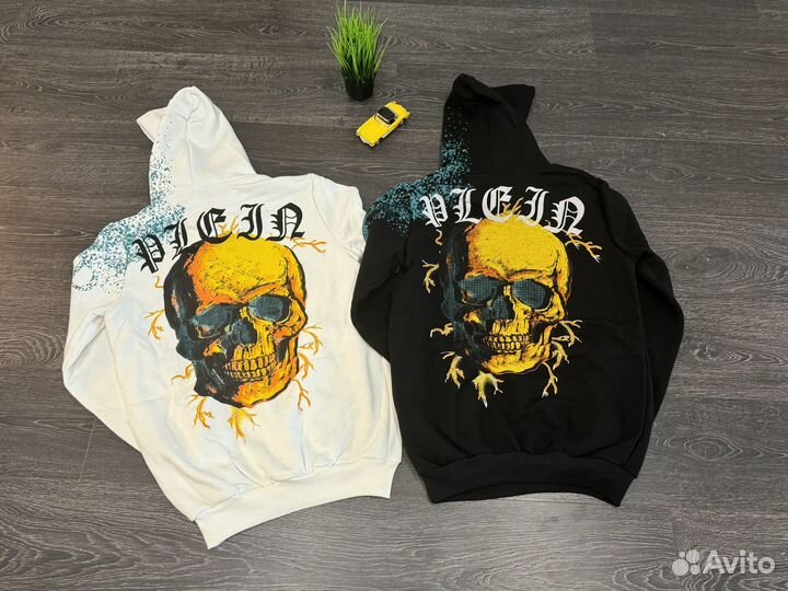 Худи philipp plein череп