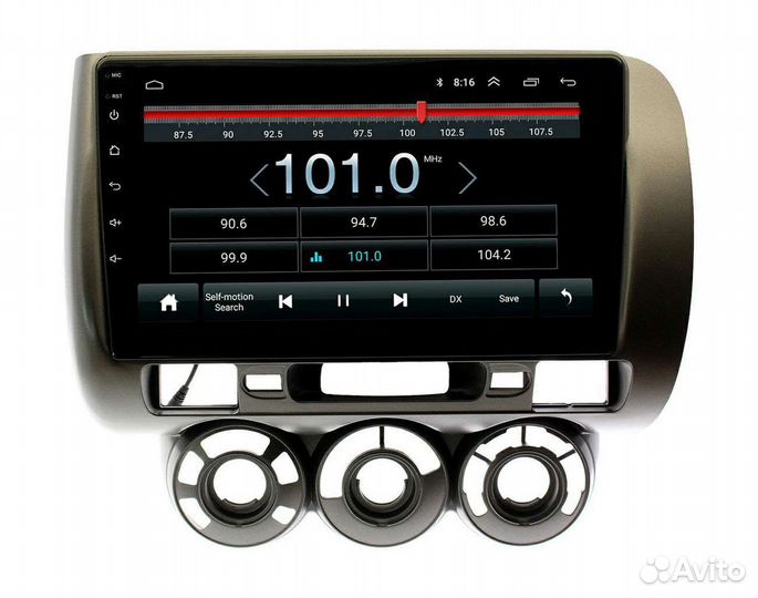 Штатная магнитола Honda FIT 2001-07г