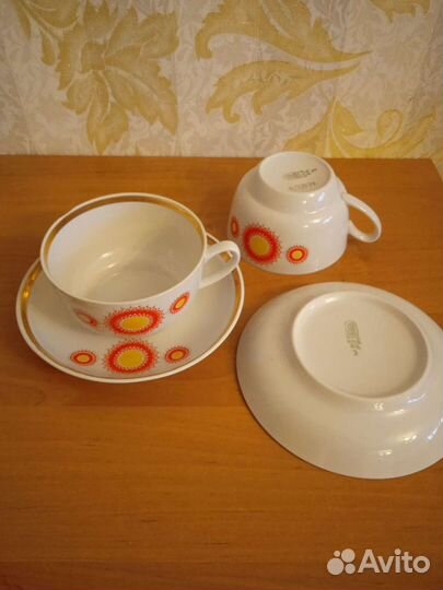 Чайный сервиз Рига RPR. СССР