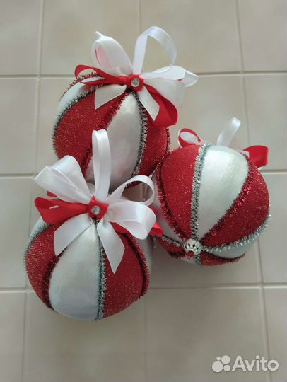 Новогодние шары, набор