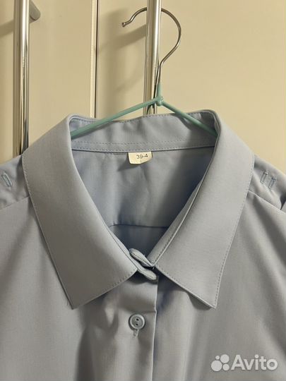 Рубашка женская синяя полиция мвд