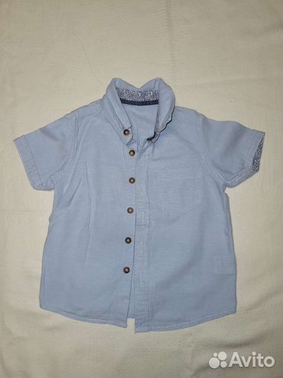 Рубашки на мальчика р. 98-104
