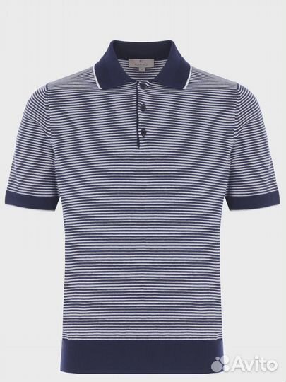 Поло хлопковое Canali