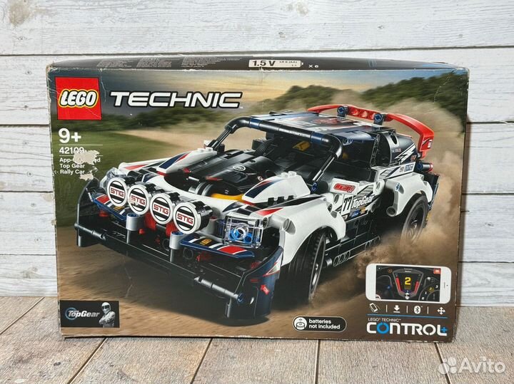 Новый Lego technic 42109 Rally car Top Gear