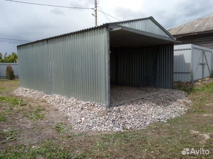 Гараж-пенал / Хозблок