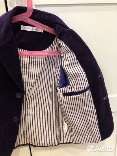 Пиджак для мальчика 116