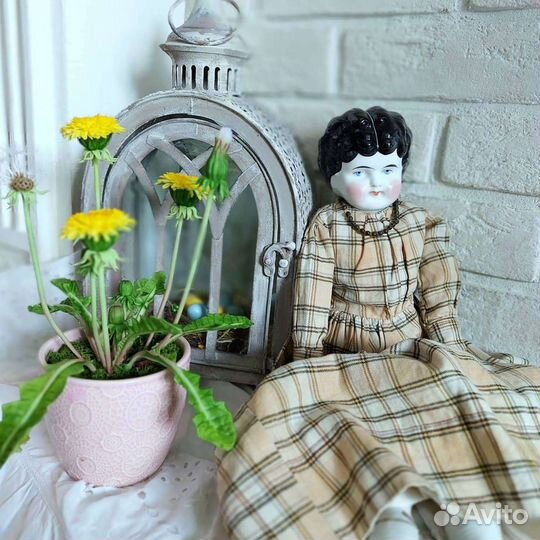 Одуванчики из холодного фарфора